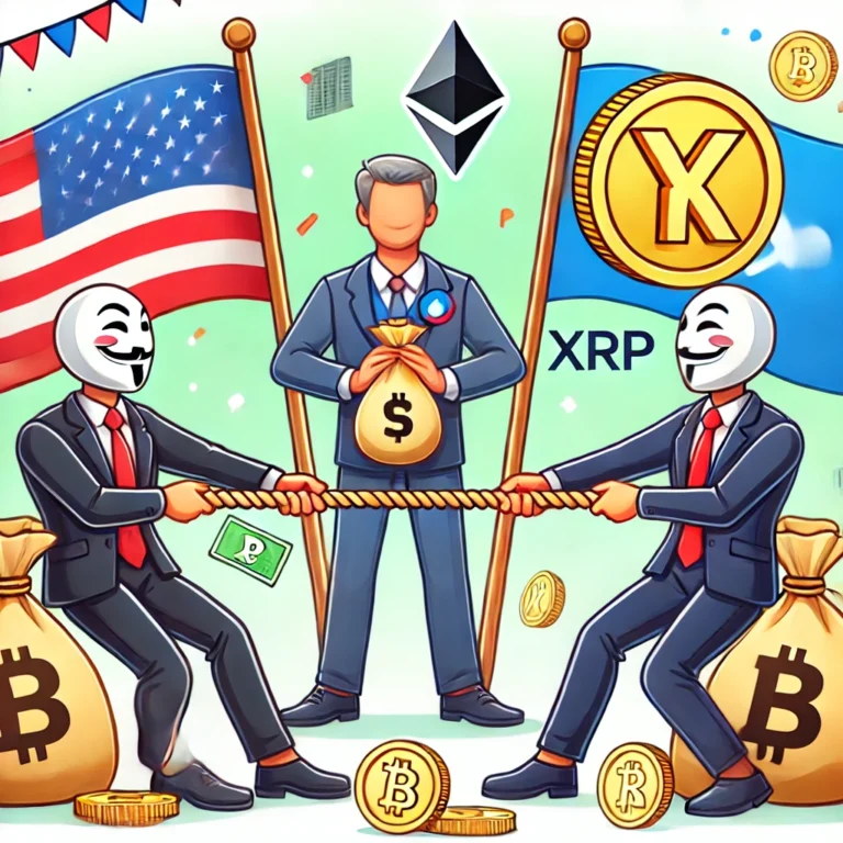 US Election Drama: Elon Musk Backing Trump with $75M While Ripple Co-Founder Pledges $10M XRP to Kamala Harris!